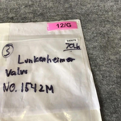 Used Lunkenheimer 1542M Valves/Fittings California US | Davliegogo LLC #1719406