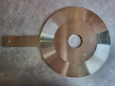 6" Paddle Orifice Plate Upstream 1.900"