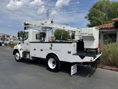 Used 2018 HINO M2 Bucket (boom) trucks California US | Commerce Truck Equipment Sales #1548715