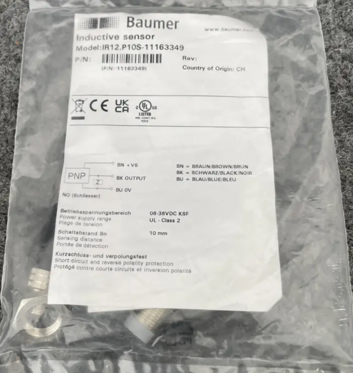 New | in-Stock Baumer 11163349 Proximity Sensors California US | Davliegogo LLC #1705779