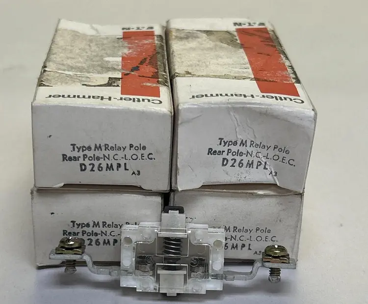 New | in-Stock CUTLER HAMMER D26MPL Relays & Switches Ohio US | Surplus Asset Holdings #1238826