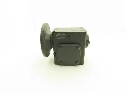 Morse Raider 206Q140L5 Worm Gearbox 5:1 Reducer 3.5hp 350rpm 140TC LH Output