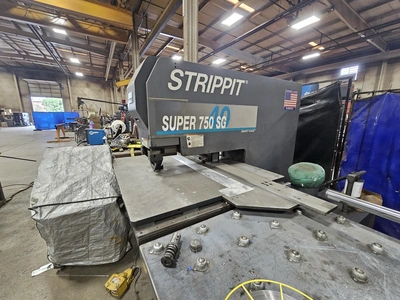 Used 1900 STRIPPIT SUPER 750 SG Single End Punches Illinois US | Revelation Machinery #1459955