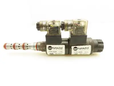 Sun Hydraulics 770-224 Solenoid Valve Coils 24VDC With Valve Cartridge
