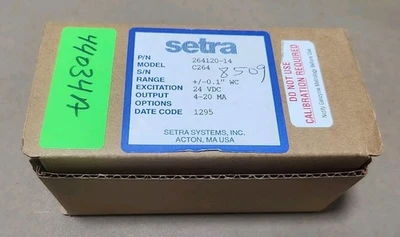 New | in-Stock Setra 264120-14 Sensors Indiana US | J&J Industrial Supply #540695