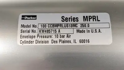 New | in-Stock Parker 100 CCBMPRLUS13MC 250.0 Pneumatic Cylinders Michigan US | Maverick Industrial Sales #1454214