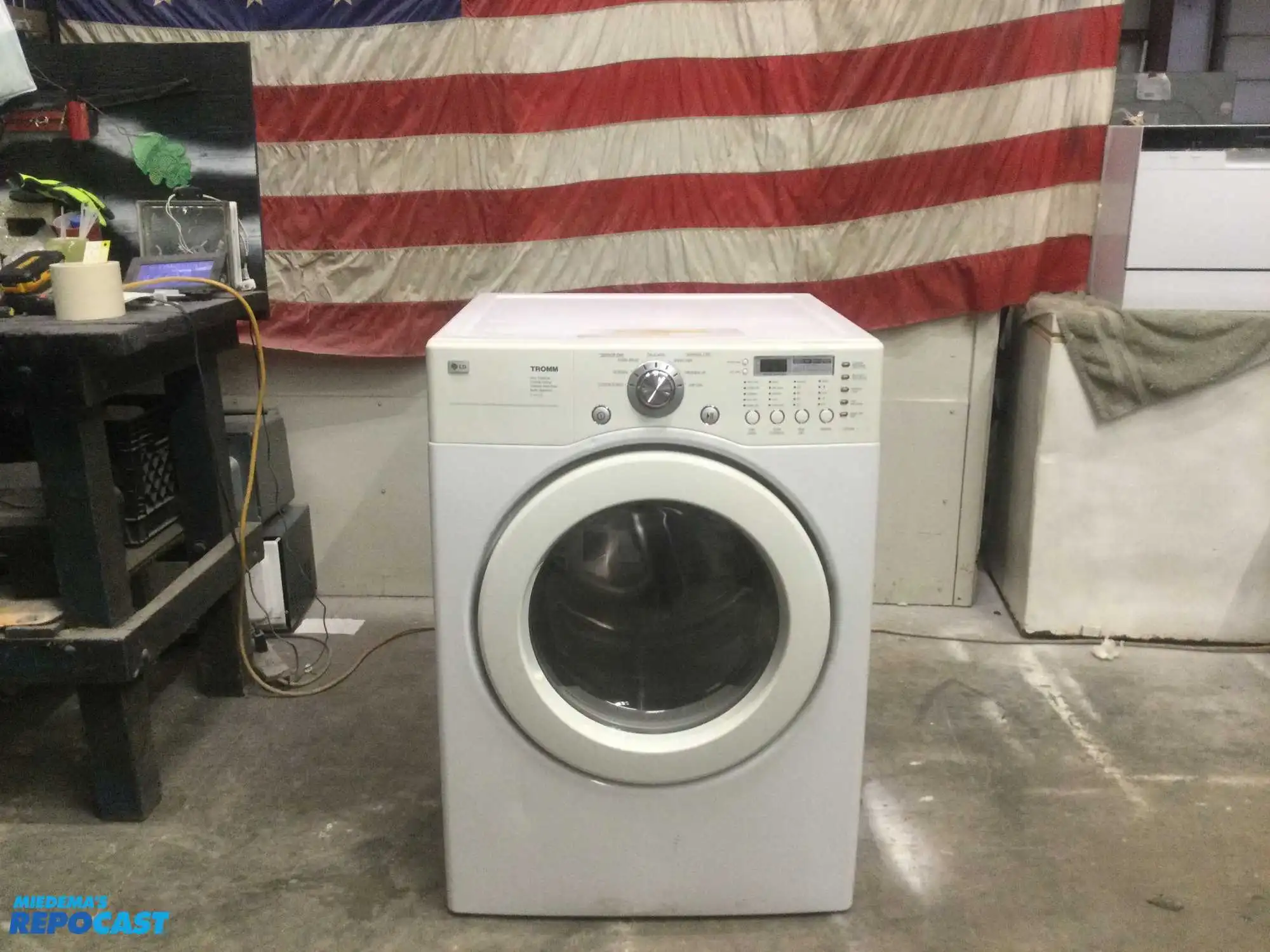 USED ELECTRIC  LG TROMM DRYER ENERGY STAR HIGH EFFICIENCY