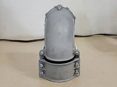 3" EMT 90-Degree Elbow Screw Connector
