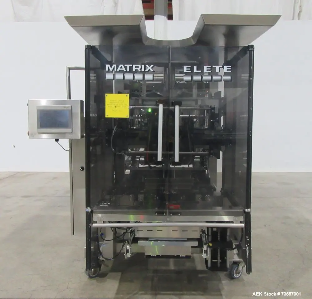 Used MATRIX PACKAGING ELETE DS-13 Bagger Only Vertical Form & Fill Illinois US | Aaron Equipment #331255
