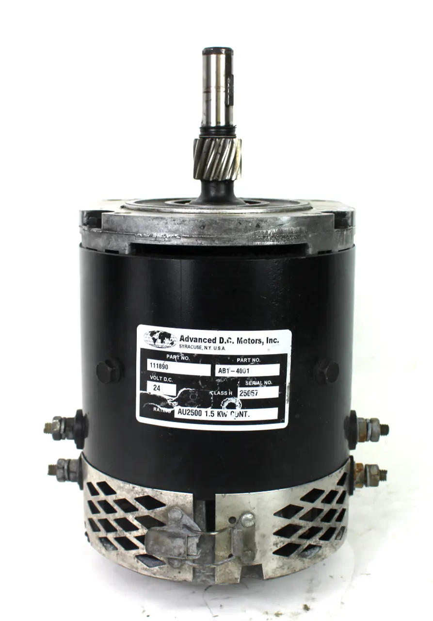 USED ADVANCED DC MOTORS 111890