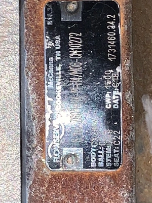 USED Flowserve Mc Canna 6.00 Z601 H4-M-H4/M06-CM10272