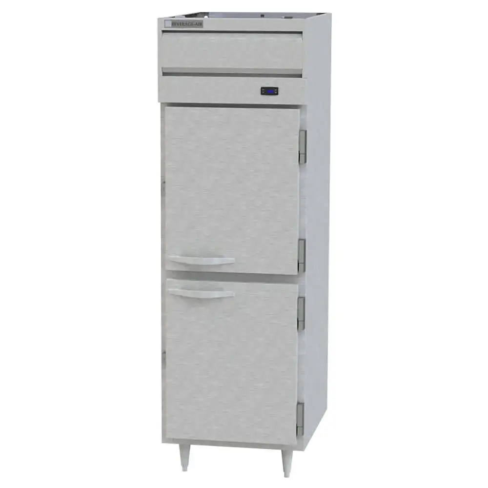 Beverage-Air PH1-1HS Full Height Insulated Mobile Heated Cabinet W/ (3) Pan Capacity, 208-240v/1ph