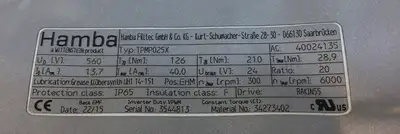 USED WITTENSTEIN HAMBA TMP 025X