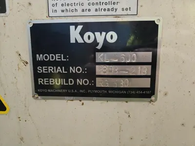 Koyo KL-600 Grinder