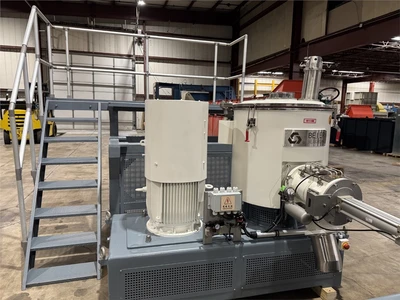 200 Liter Beier High Intensity Mixer/Cooler, Model SRL-Z-200/500 Unused, New In 2019