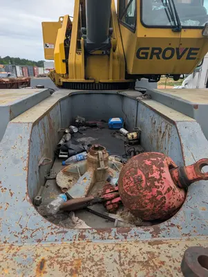 Used 2009 GROVE RT650E Rough Terrain Cranes Louisiana US | Proxy Equipment #1388716