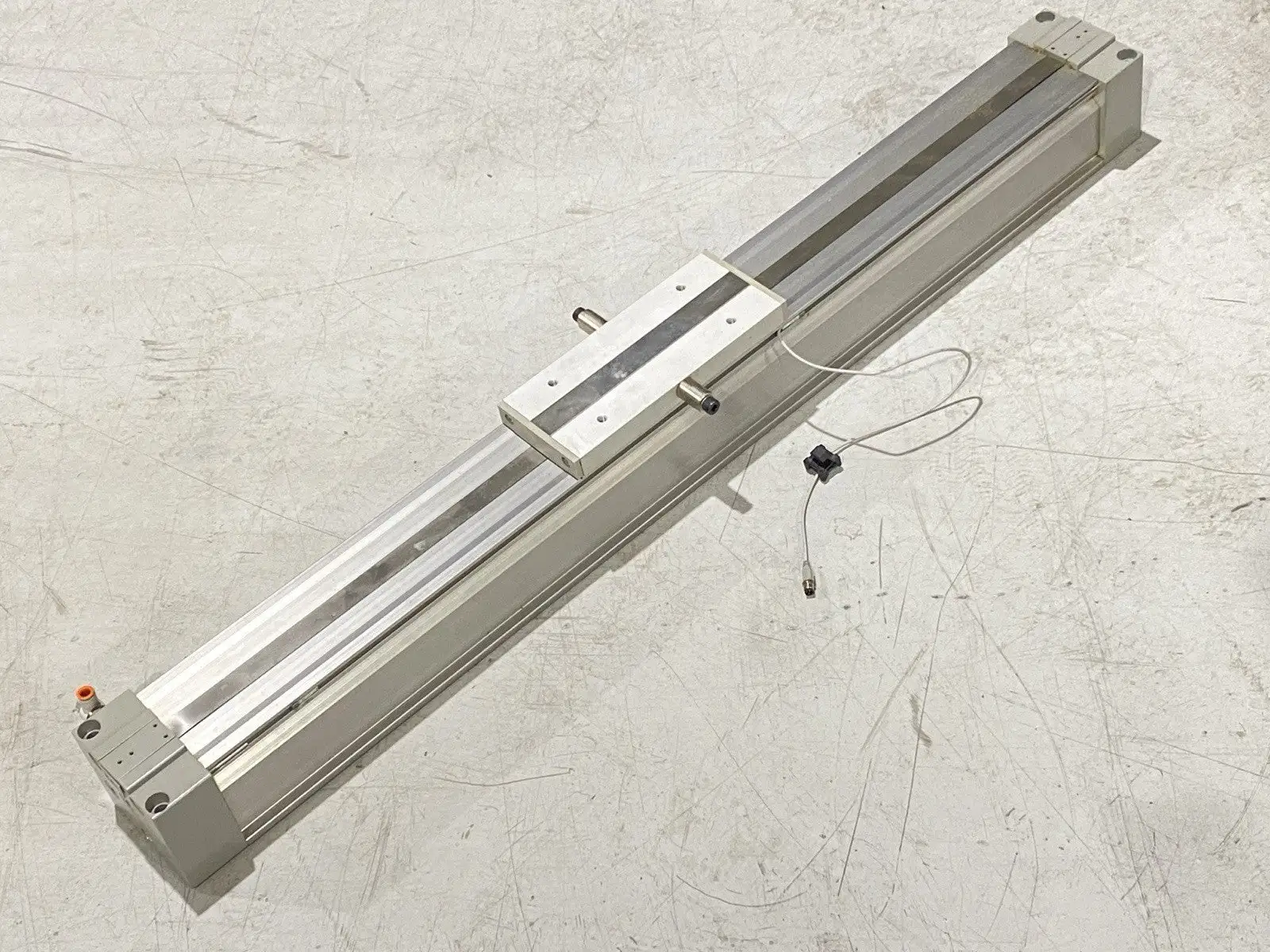 MY1B63-600 | SMC  Pneumatic Rodless Guided Cylinder 63mm Bore 600mm Stroke - Used