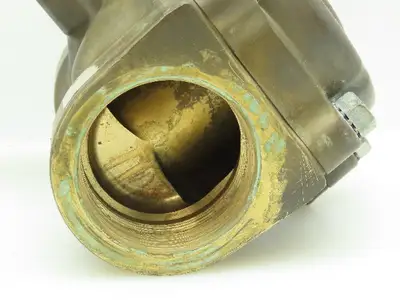 Asco 8210G103 Red Hat 2" 2-Way Solenoid Valve 120 VAC Coil Brass