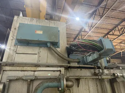 40" x 40" CINCINNATI 3-STAGE HEATED WASHER & PARTS DEGREASER: YOBRO #24765