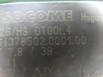 Sew-usocome DT90L4 Electric Motor 3PH 266/460V 1710RPM