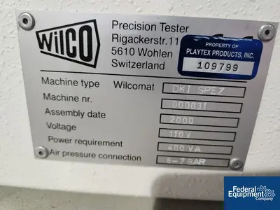 USED WIDOS Wilco Model Wilcomat DKI-SPEZ Leak Testing Station