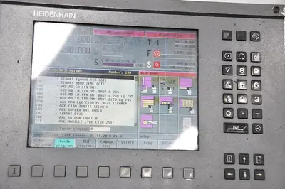USED TOS SUA 125 Ø 1250 X 5000 MM CNC