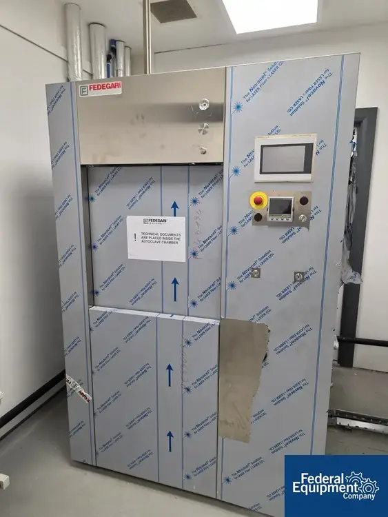 New | in-Stock Fedegari Fedegari Steam Sterilizer, Model FOB5C/TS Sterilizers NL | Federal Equipment Company #1411519