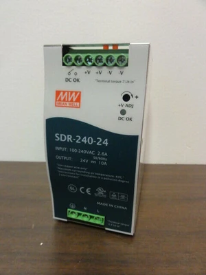 USED MEAN WELL SDR-240-24