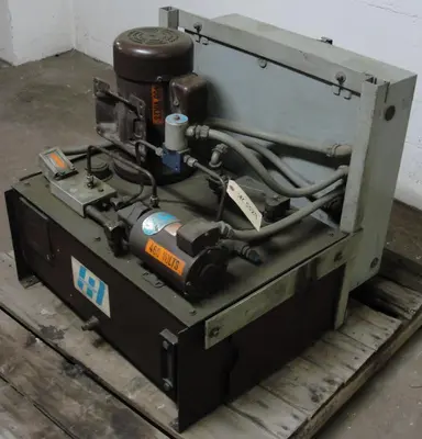 SPC5529  Pump 5 hp Autoquip hydraulic power unit, 23 gallon reservoir tank