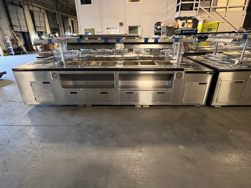 12′ Hot & Cold Soup Bar (stainless steel)