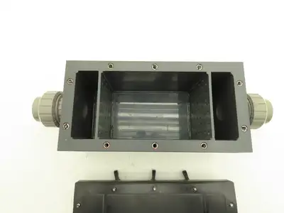 Sediment Trap 6 X 12" Box 2" Inlet And Outlet Plastic Housing Removable Top