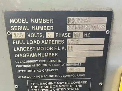 Used ARMSTRONGBLUM MFG. CO. / MARVEL F2150PC Vertical Band Saws Ohio US | HGR 24 #1518319