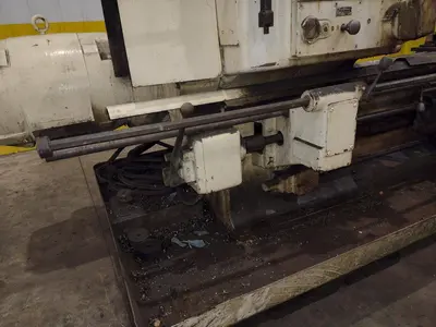 #2A WARNER & SWASEY MODEL #M-3470 TURRET LATHE WITH CROSS SLIDING TURRET, 4.75" HOLE: YOBRO #24548