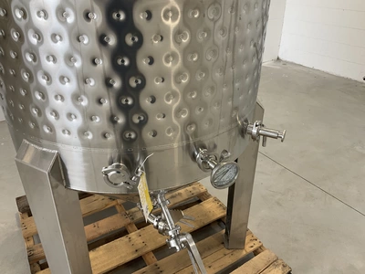 Used PSYCHO BREW JACKETED CONICAL FERMENTER/UNITANK 10BBL Dish & Cone Bottom Tanks Michigan US | Miedema Asset Management Group #1580147