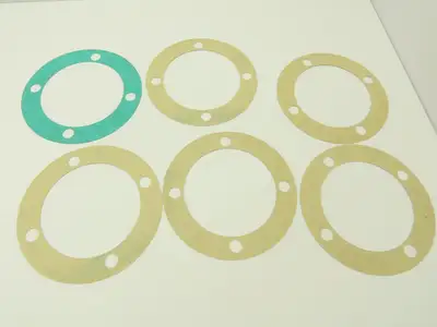 CECO CE-W27010 Compressor Cover Gasket 8-3/8"OD x 5-3/4"ID 4-3/4" Holes Lot of 6