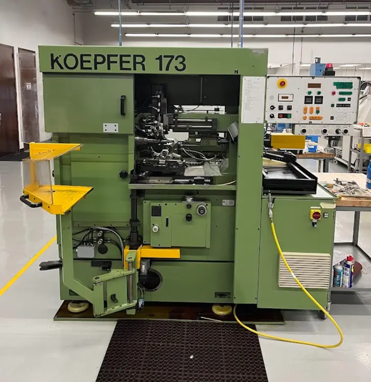 Used KOEPFER 173 Gear Hobbers North Carolina US | Piselli Enterprises #1480498