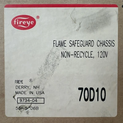 NEW Fireye 70D10