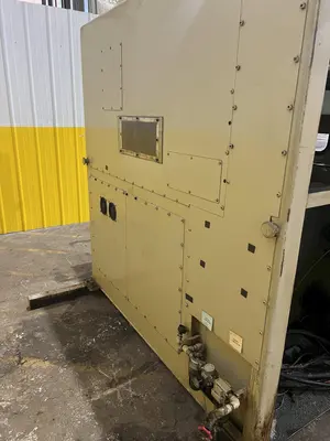 15" X .125" AIDA MODEL #LFS-40R STRAIGHTENER & SERVO COIL STRIP FEEDER: STOCK #20562