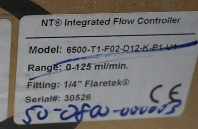 NEW ENTEGRIS 6500-T1-FO2-D12-K-P1-U1 CONTROLLER W/O CABLE 6500T1F02D12KP1U