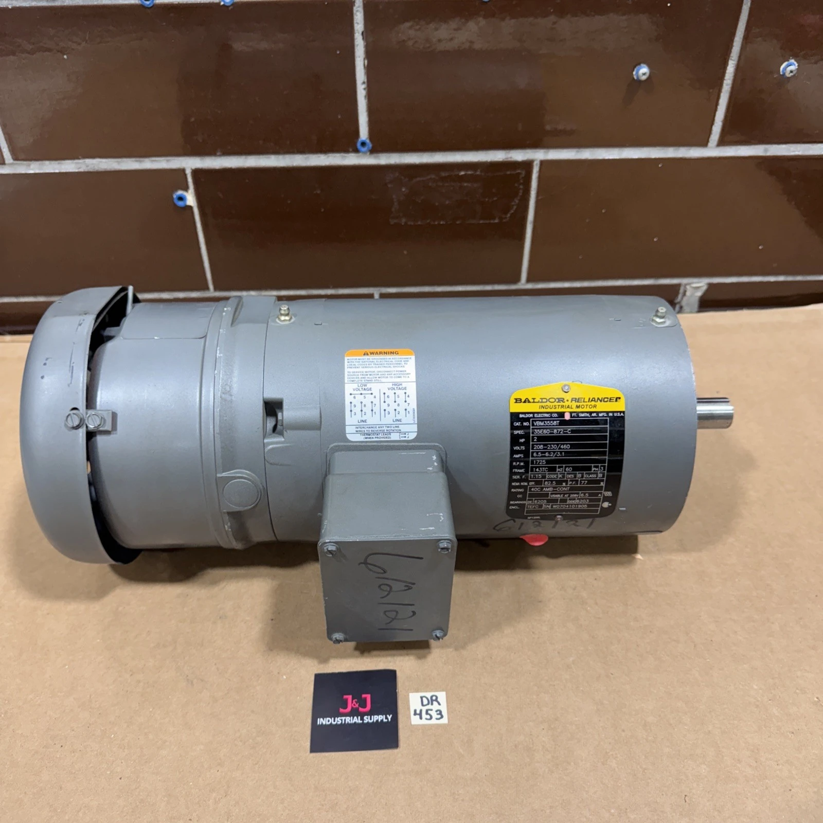 NEW Baldor VBM3558T 76BK3100BPF