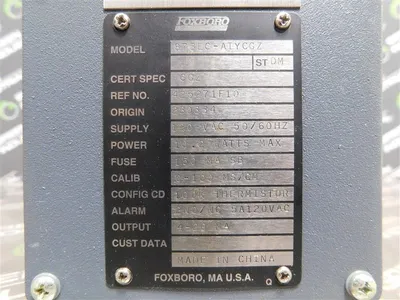 USED FOXBORO 873EC-AIYCGZ