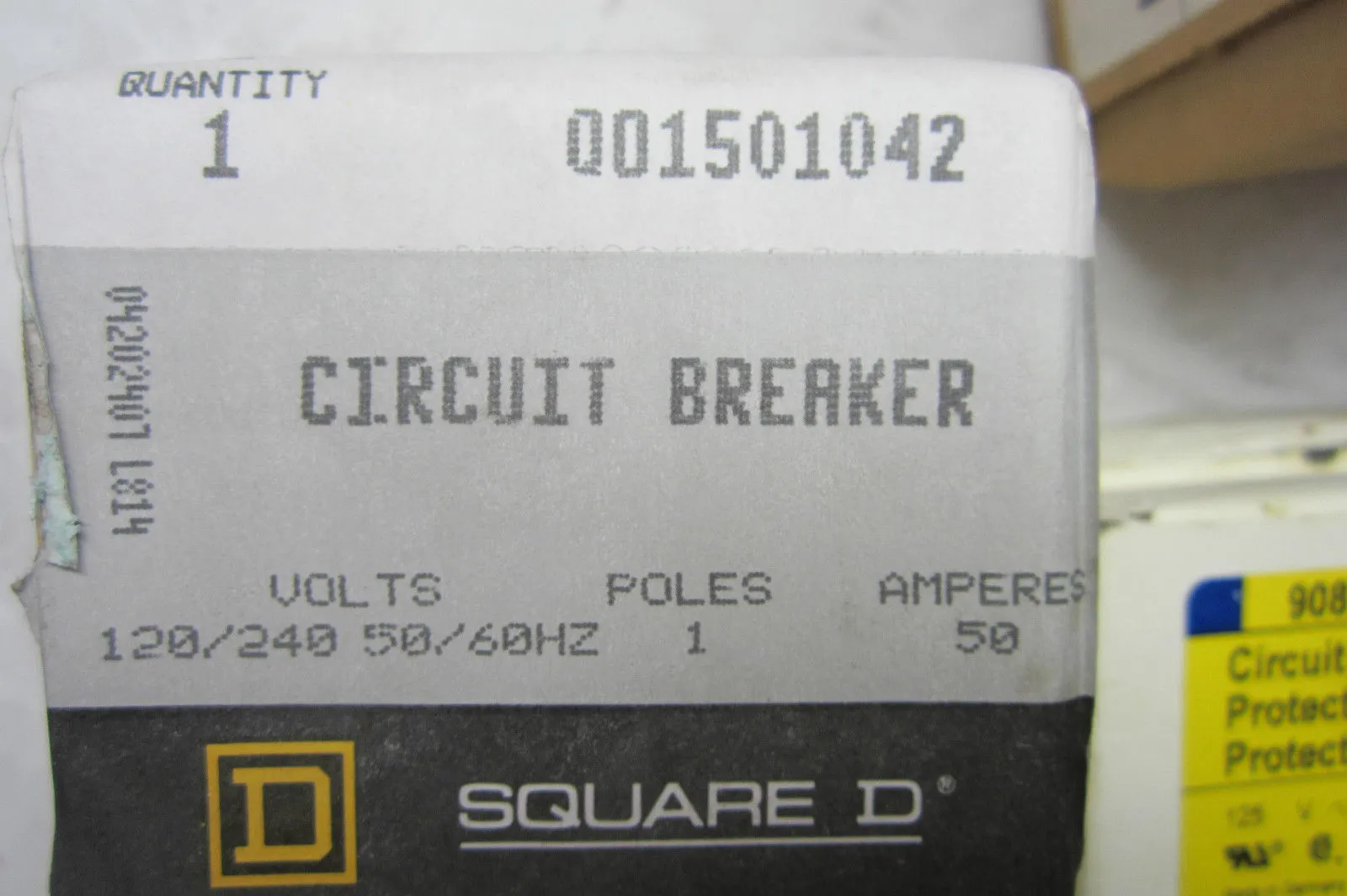 NEW SQUARE D Q01501042 CIRCUIT BREAKER