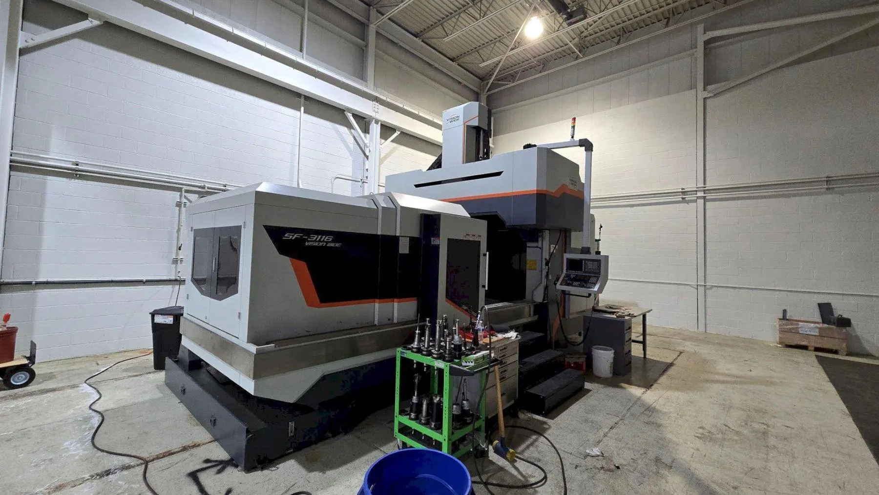 Visionwide SF-3116 CNC Double Column Machining Center. STOCK # 1007425