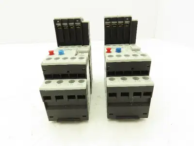 Siemens 3RU1116-1BB0 Motor Starter Contactor Relay 24V Coil 5Hp 600V Lot of 2