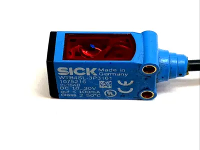 USED SICK PHOTOELECTRIC PROXIMITY SENSOR BACKGROUND SUPPRESSION 1075216