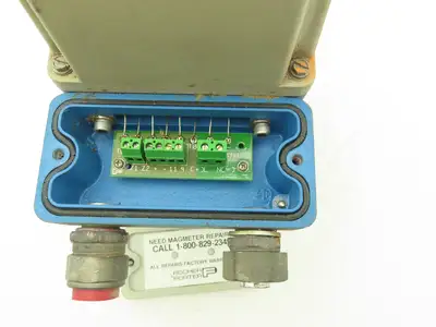 Fischer & Porter 1476CH11PM29KD11KAC1 Model 10D Magnetic Flow Meter 120VAC 1.5"