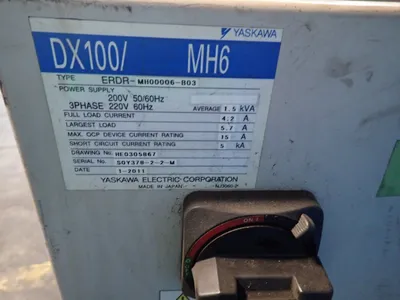 USED 2011 YASKAWA ELECTRIC MH6