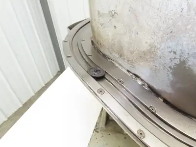 18" Vibratory Bowl Parts Feeder 115V Magnetic Coil Stainless 15/16" Wide Product