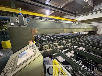 Used COMPLETE SAWMILL OPTIMIL, COMACT, COE NEWNES, USNR, MILLTECH Sawmill Circles CA | CAROLINA MACHINERY SALES #1328272
