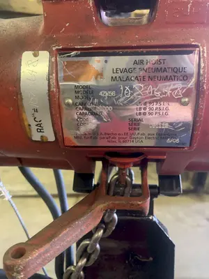 2005 DAYTON 4ZW56 Cranes, Hoists | Rock Solid Tools (2)